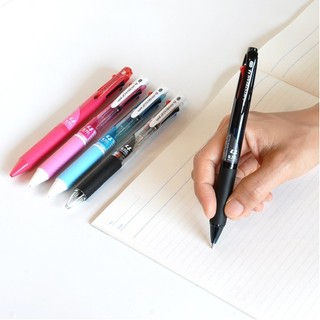 Mitsubishi Pencil 4-Color JetStream Ballpoint Pen 0.7mm Transparent Easy-Write SXE4500071P.T (× 2)