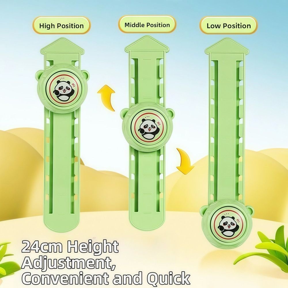 Bộ đếm nhảy cao HOBBYIN thiết kế hoạt hình Panda và Thỏ, phù hợp cho trẻ em huấn luyện nhảy dọc với khả năng điều chỉnh độ cao.