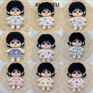 KUEDFEU Quần áo búp bê đáng yêu, Váy công chúa dễ thương, Phụ kiện 20 kiểu sang trọng cho búp bê Cotton 20cm/Búp bê thần tượng EXO