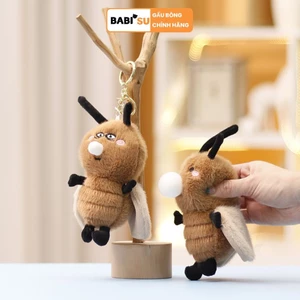 Móc Khóa Gấu Bông Gián Tiểu Cường Bóp Mũi Có Hương Thơm Nhẹ Gấu Bông Tiểu Cường Mẫu Mới