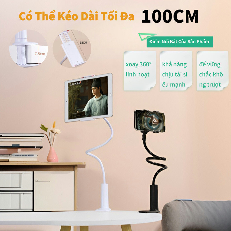 Đa Năng Đa Năng Giá Đỡ Điện Thoại Di Động Lười Đầu Giường Xem Phim Tivi Để Bàn Giường Đứng Đa Năng Điện Thoại Nói Chung