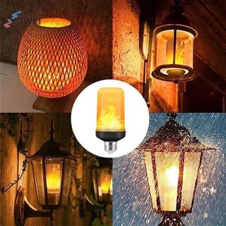 Yowei 1 Đèn LED Hiệu Ứng Ngọn Lửa Bóng Đèn E27 Mô Phỏng Thiên Nhiên Nhấp Nháy Đèn Trang Trí VN