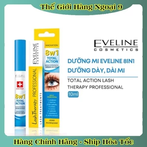 Huyết thanh Dưỡng mi Eveline 8in1 dưỡng dài dày chắc khoẻ mi của Nga