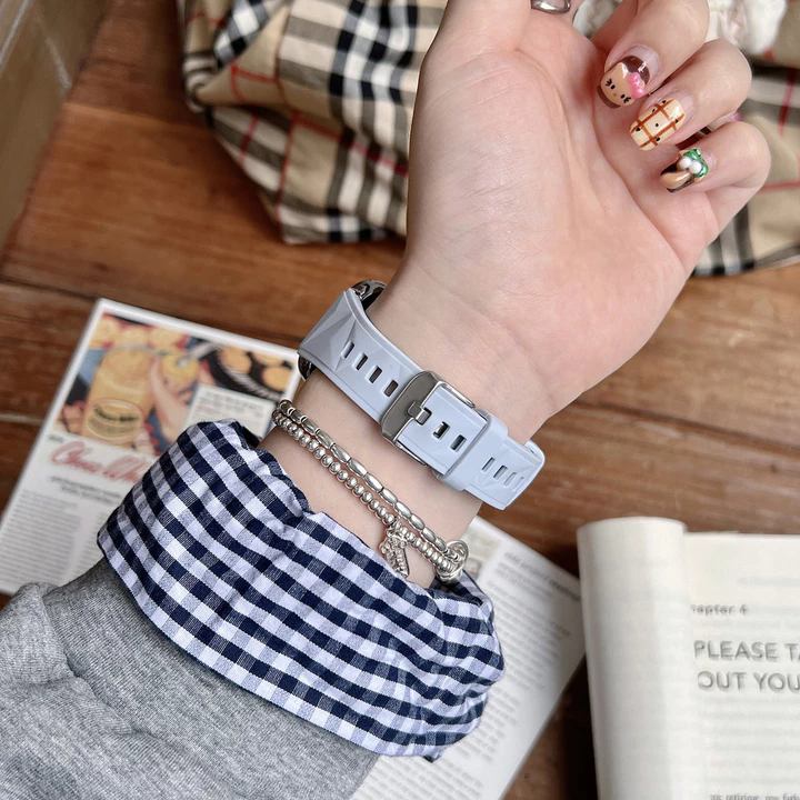 Dây đeo đồng hồ silicon thể thao Samsung Galaxy Fit 3 Dây đeo đồng hồ thông minh Samsung Galaxy Fit3 Dây đeo đồng hồ thông minh Samsung Fit 3 Phụ kiện – 2