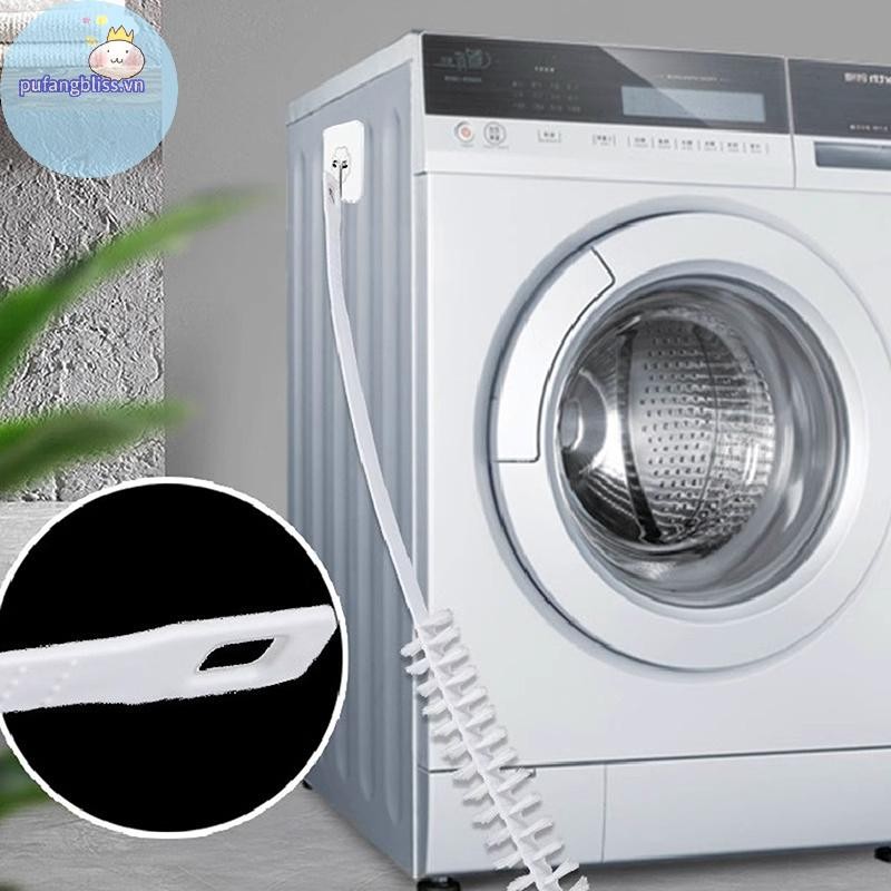 Pufangbliss 1 Bàn Chải Làm Sạch Trống Máy Giặt Bàn Chải Bụi Máy Sấy Tản Nhiệt Bên Trong Tay Cầm Bàn Chải Dài Làm Sạch Nhà VN