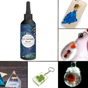 GODD Trong Suốt Nhựa UV Trong Suốt Keo Cứng Chữa UV Gel DIY Trang Trí Nhựa Đúc Lớp Phủ Tia Cực tím UV Nhựa Keo