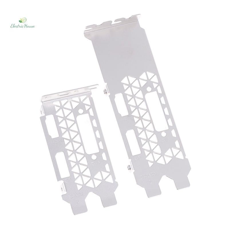 [Nhà Điện] Full Nửa Chiều Cao BackPlate Cho MSI GeForce GTX 1050 2GT LP Card Đồ Họa Dải Vách Ngăn Viền Trống mới