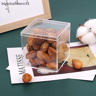 [BBNZDD] Hộp hình vuông Acrylic trong suốt có nắp / Hộp kẹo / Nhiều công dụng Hộp đựng trong suốt Hộp đựng BVAH