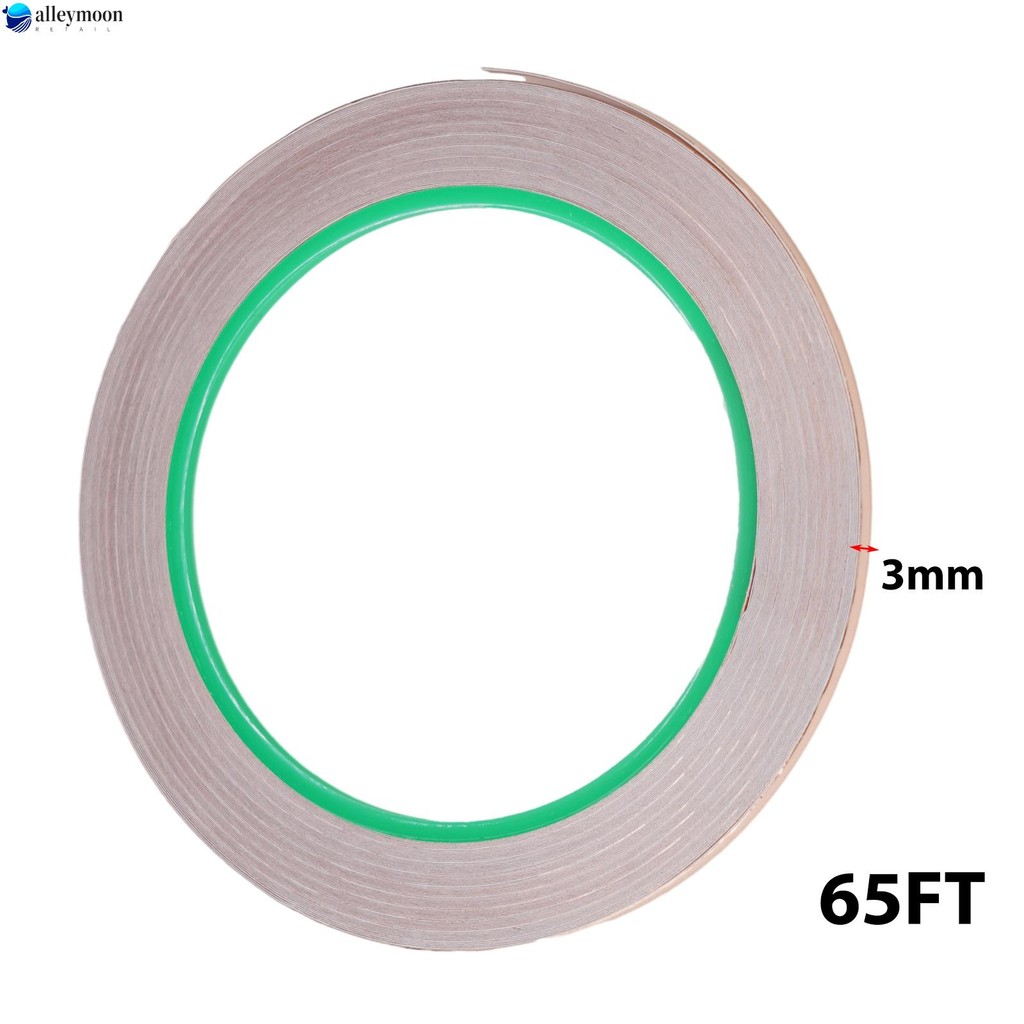 【LEYM】Durable and Reliable 65FT Conductive Copper Foil Tape for Circuit Repair