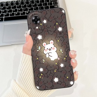 Vỏ Hoạt Hình Cho OPPO A17 CPH2477 / A17K CPH2471 Ốp Lưng Điện Thoại Gấu Trúc Dễ Thương Thỏ Mềm Silicon Cho OPPOA17 A 17K Ốp Lưng