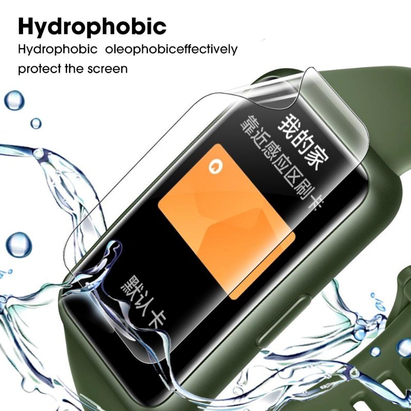 Hydrogel Phim Cho Huawei Band 11 Pro 10 9 8 Fit 4 3 Miếng Dán Bảo Vệ Màn Hình Mềm Cho Huawei Band 9 8 Không Kính