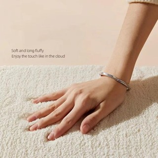 Chăn giường ROLY, Thảm Cashmere giả an toàn hoạt hình, Thảm trải sàn chống trượt mềm mại thời trang Trang trí nội thất