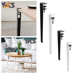 Bàn kim loại di động kẹp chân để máy tính văn phòng và bàn bên
