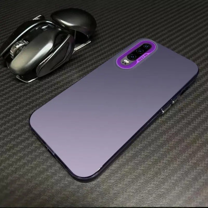 Dành Cho Huawei P30 Ốp Lưng Huawei P30 ELE-L29, ELE-L09 ELE-L04 Ốp Lưng Điện Thoại Matte Laser Nhiều Màu Sắc Ốp Lưng Giáp Chống Sốc