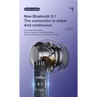 Tai nghe LP40 Pro Bluetooth không dây 5.1 Tai nghe thể thao giảm tiếng ồn Điều khiển cảm ứng