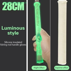 Thêm 28cm Kéo Dài Cần Câu Cá Một Tay Kéo Chống Mài Mòn Chống Trơn Trượt Mềm Cầm Keo Bọc Với Tay Keo Hút Mồ Hôi Tay BSS