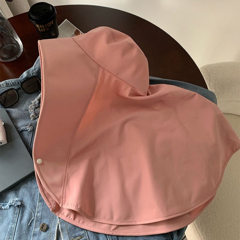 Mũ Chống Nắng Vành Rộng,Mũ Trùm Đầu Nữ Vải Cotton Chống Tia UV UPF50+,Che Mặt Cổ Toàn Diện