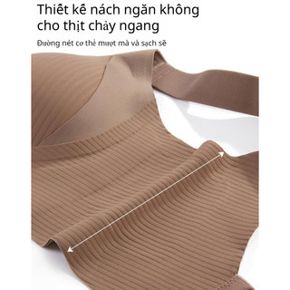 『 Brelira 』 Áo ngực Minimizer nữ liền mạch chống chảy xệ Full Cup Lift Up Plus Size Quần lót thể thao Áo ngực nữ không dây
