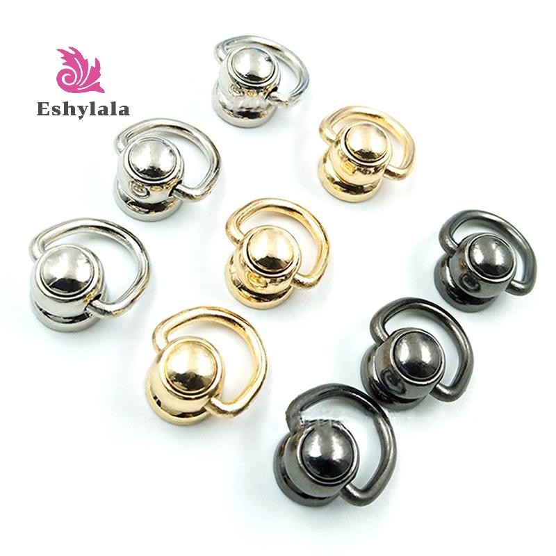 10 chiếc Bộ dụng cụ sửa chữa ví bằng đồng nguyên chất Phụ kiện khóa dây chuyền thay thế [MỚI]