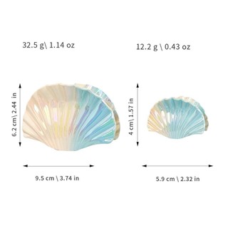 Kẹp tócGradient Conch Seashell MIKYCO, phù hợp cho bé gái đi biển