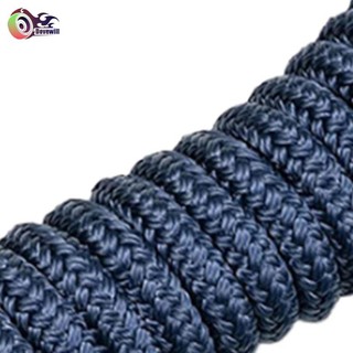 FENDER Dovewill Boat Dock Lines Dây neo Phụ kiện chống mài mòn Docking Boat Lines cho thuyền & Pontoon Dây chắn bùn Nylon bện đôi