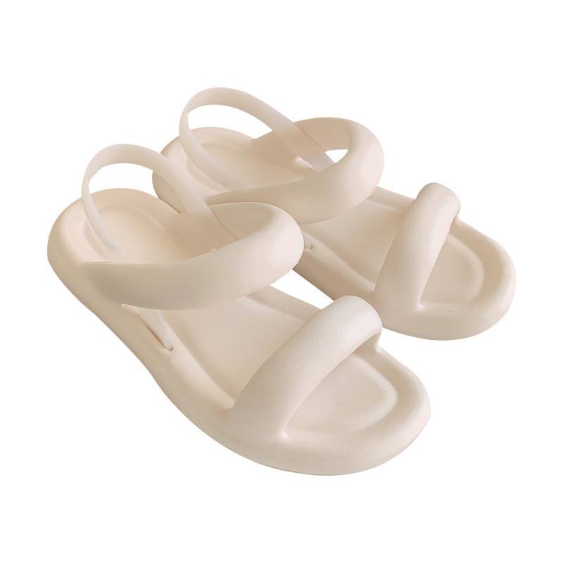 XIXITIAO Dép Sandal Giải Trí Ngoài Trời Đế Mềm Hai Cánh Nữ Mùa Hè