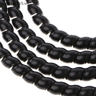 Ssvn 1m 10mm / 14mm Nhiều Màu Sắc Xoắn Ốc Dây Tổ Chức Bọc Ống Chống Cháy Cáp Tay Cầm.