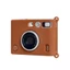 Camera tức thì YRBWD, Vỏ bảo vệ kết cấu bằng da silicon, Phụ kiện máy ảnh chống mài mòn mềm chất lượng cao cho Fujifilm Instax Mini EVO