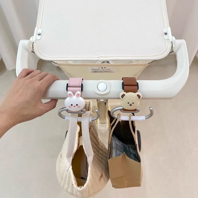Dụng cụ vạn năng móc dễ thương cho xe điện, xe đẩy phía trước, tay cầm xe máy mạnh mẽ, móc chịu lực cho ắc quy