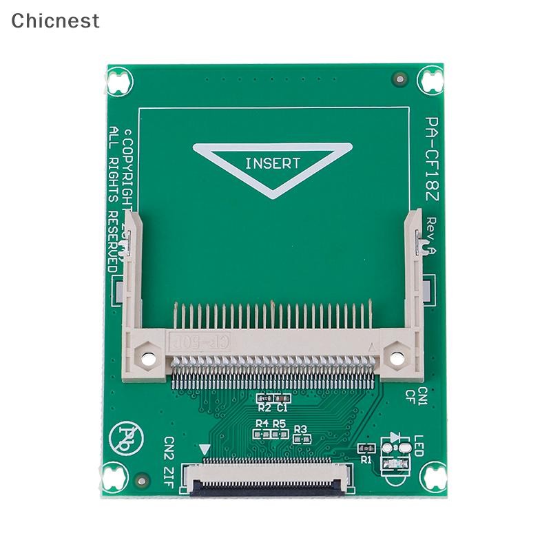 [Chicnest] 1 Thẻ flash nhỏ gọn CF sang Bộ chuyển đổi ZIF / CE 1,8 Inch cho 5G 6G HDD Boutique