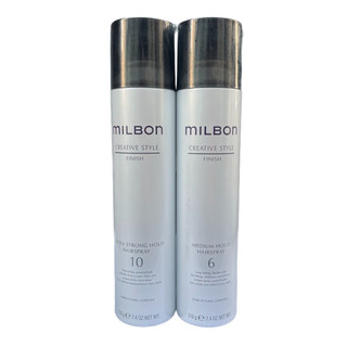 Keo xịt tạo kiểu và cố định kiểu tóc Milbon Medium Hold Hairspray 6 210g [ TN ]