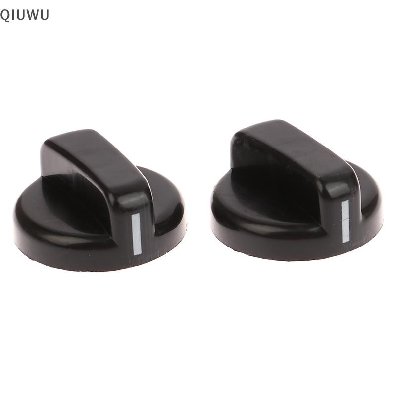 QIUWU 2 Chiếc 8mm Tay Cầm Bằng Nhựa Tổng Hợp Bếp Gas Điều Khiển Thay Thế Núm Lò Nướng Phạm Vi Cho Đầu Đốt Benchtop.