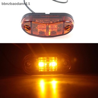 [Bbnzdd] 1 Chiếc 10V 30V Đèn LED Bên Đánh Dấu Cảnh Báo Đuôi Xe Ô Tô Tự Động Đèn Bên Ngoài Xe Kéo Xe Tải Xe Tải Vàng Cam Trắng Đỏ BVAH
