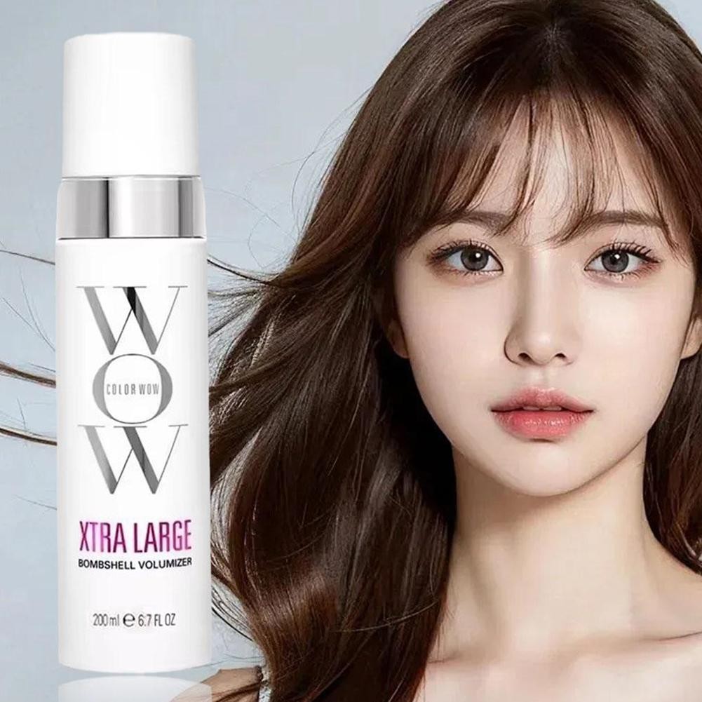 Khối Lượng Tóc Làm Dày Tạo Kiểu Bảo Vệ Nhiệt Bọt Xác Định Chuyên Nghiệp Mousse Lâu Dài R4b3