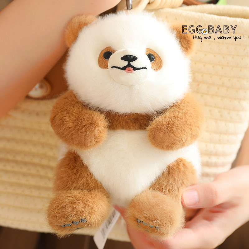 Huahua Panda Sang Trọng Đồ Chơi Fubao Panda Qizai Kích Thước Nhỏ Mô Phỏng Gấu Trúc Mặt Dây Chuyền Dễ Thương Gấu Trúc Lớn Quà Tặng Cho Trẻ Em Quà Tặng Sinh Nhật Danbao Đồ Chơi