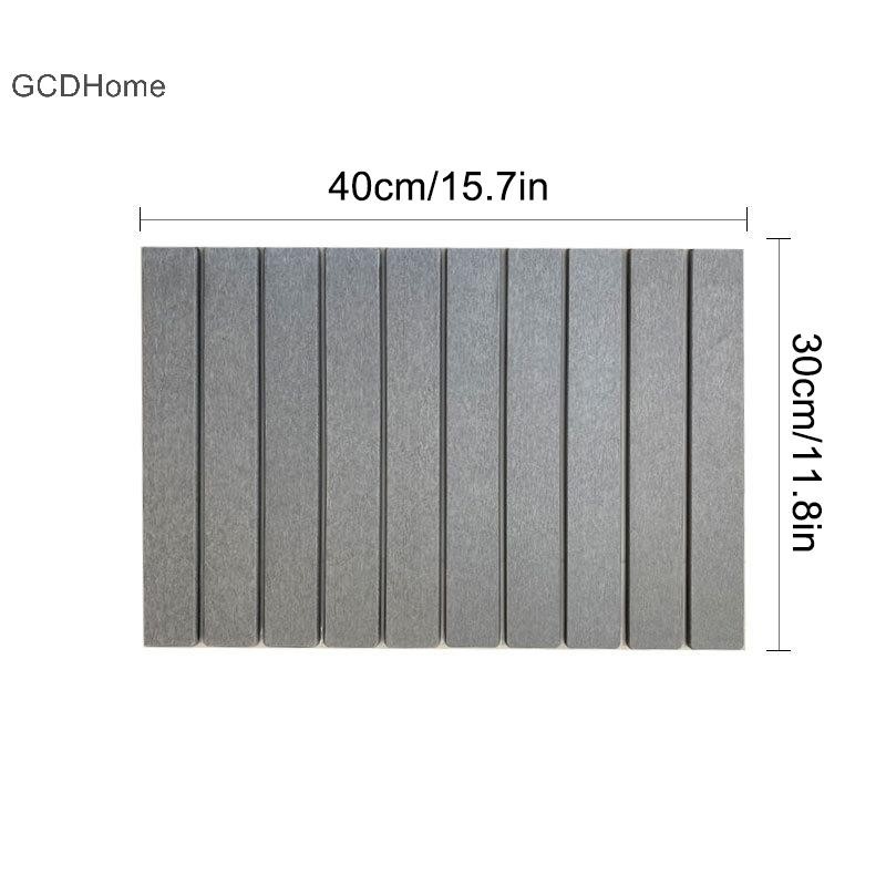 Gcdhome Đá Món Ăn Sấy Thảm Siêu Thấm Hút Diatomaceous Sấy Thảm Có Thể Gập Lại Đá Đĩa Thảm Nhà Bếp Mặt Bàn Crockery Thảm HOT