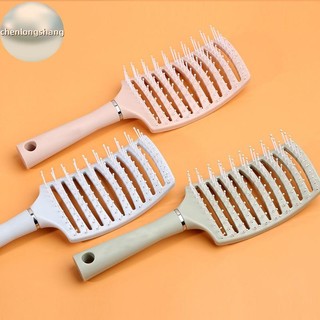 Chenlongshang 1 Bàn Chải Tóc Da Đầu Massage Lược Uốn Đệm Không Khí Lược Nhựa Massage Hộ Gia Đình Lược Làm Tóc EN