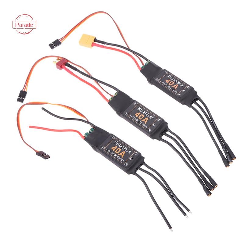 Parade Mitoot Brushless 40A Speed ESC Controller 2-4S Với 5V 3A UBEC Cho RC FPV Quadcopter RC Máy Bay Trực Thăng VN