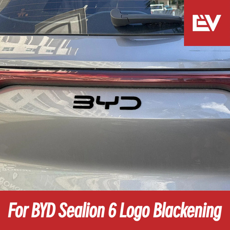 Dành Cho BYD Sealion 6 DM-i Logo Trước & Sau Làm Đen Kết Cấu ABS ...