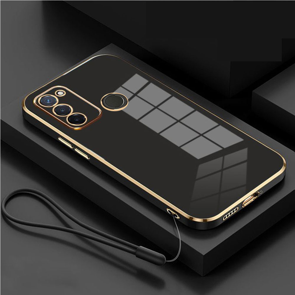 Dành Cho Samsung Galaxy M21 Ốp điện thoại Mạ Vuông Sang Trọng Samsung Galaxy M30S Ốp điện thoại Silicon Chống Sốc Fundas