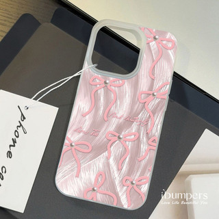 ibumpers Ốp Lưng IPhone Mơ Mộng Tinh Tế Ngọc Trai Nơ Có Dây Gấu Ốp Điện Thoại Trong Suốt Nhám Mờ TPU Mỏng Chống Sốc Chống Bẩn Cho IPhone 16 15 14 12 13 11 Pro Max IP 7 8 Plus X XS XR