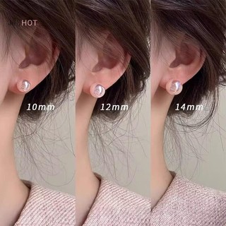 Bông tai đính ngọc trai hồng JULYHOT dành cho nữ - Thanh lịch đơn giản, sang trọng nhẹ nhàng, trang sức dự tiệc thời trang. Giao dịch lớn