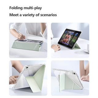HD Transprent Acrylic Ốp Lưng Cho Redmi Pad 2 9.7 inch Pad 2 SE 9.7 2026 Pad 2 SE 11 8.7 K Pad 8.8 Xiaomi Pad 8 8Pro 7 7Pro X1 11.2 6 6Pro Mini 8.8 Y-fold Stand Vỏ Bảo Vệ