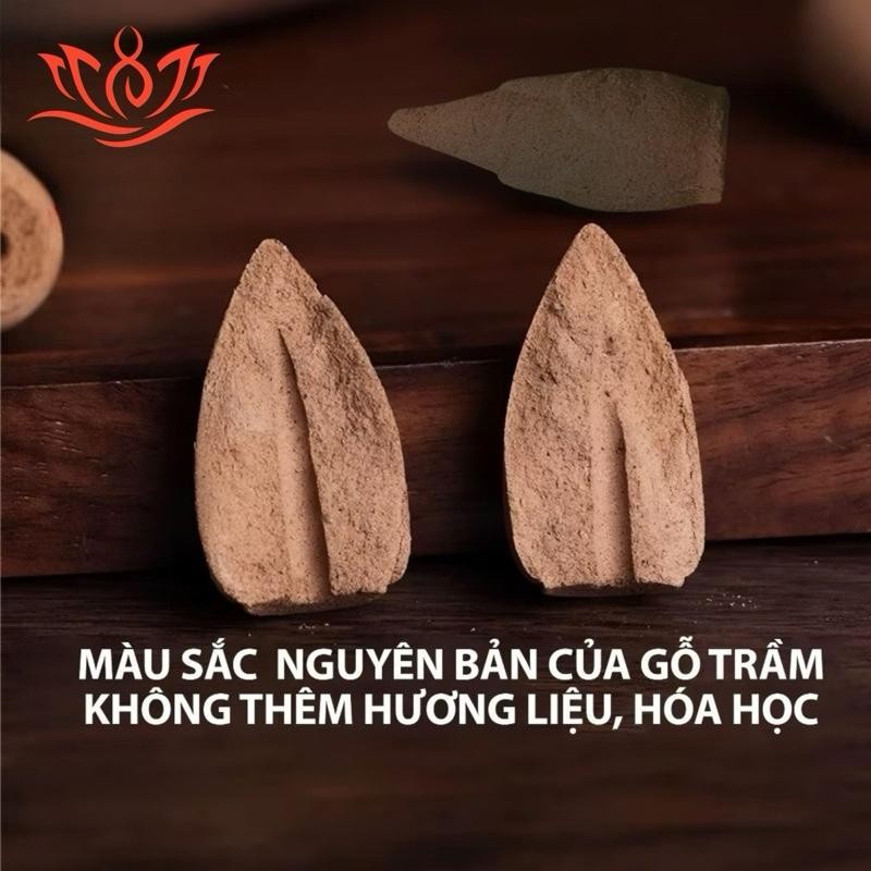 Nụ Trầm Hương Nụ Quế Cao Cấp An Mộc Hương AYOYA Thanh Lọc Không Khí Thư Giãn Xả Stress Hộp 30 Nụ