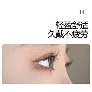 Lông mi đuôi cá phân đoạn cho người mới bắt đầu, tự ghép, lông mi giả một cụm