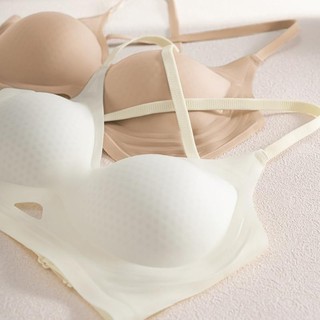 250387 -- Áo Lót Bra Nữ Hở Lưng Su Đúc Thoáng Khí Không Gọng Nâng Vòng 1 Chống Xệ Hạn Chế Lộ Viền