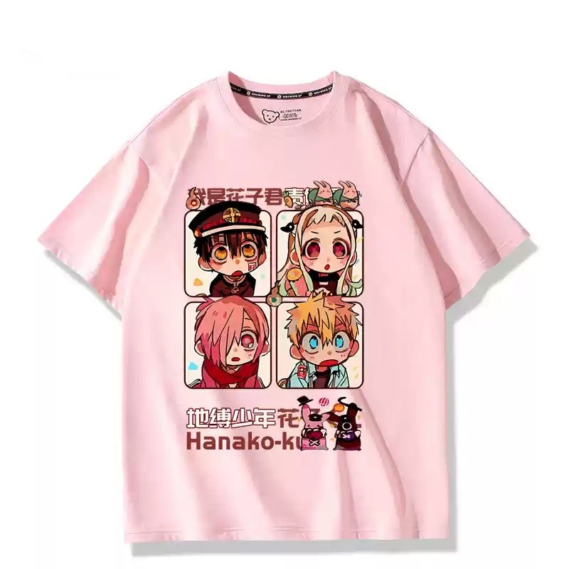 Gn Vệ Sinh-bound Hanako-kun Yashiro Nene Cosplay Vải Mùa Hè Áo Thun Anime Tay Ngắn Top NG