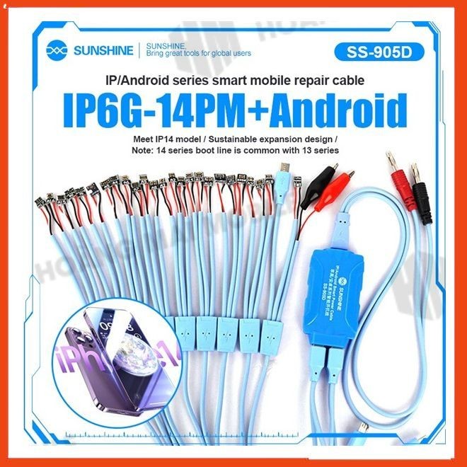 Dây cấp nguồn điện thoại SUNSHINE SS-905D cho 5S-15PM và Android