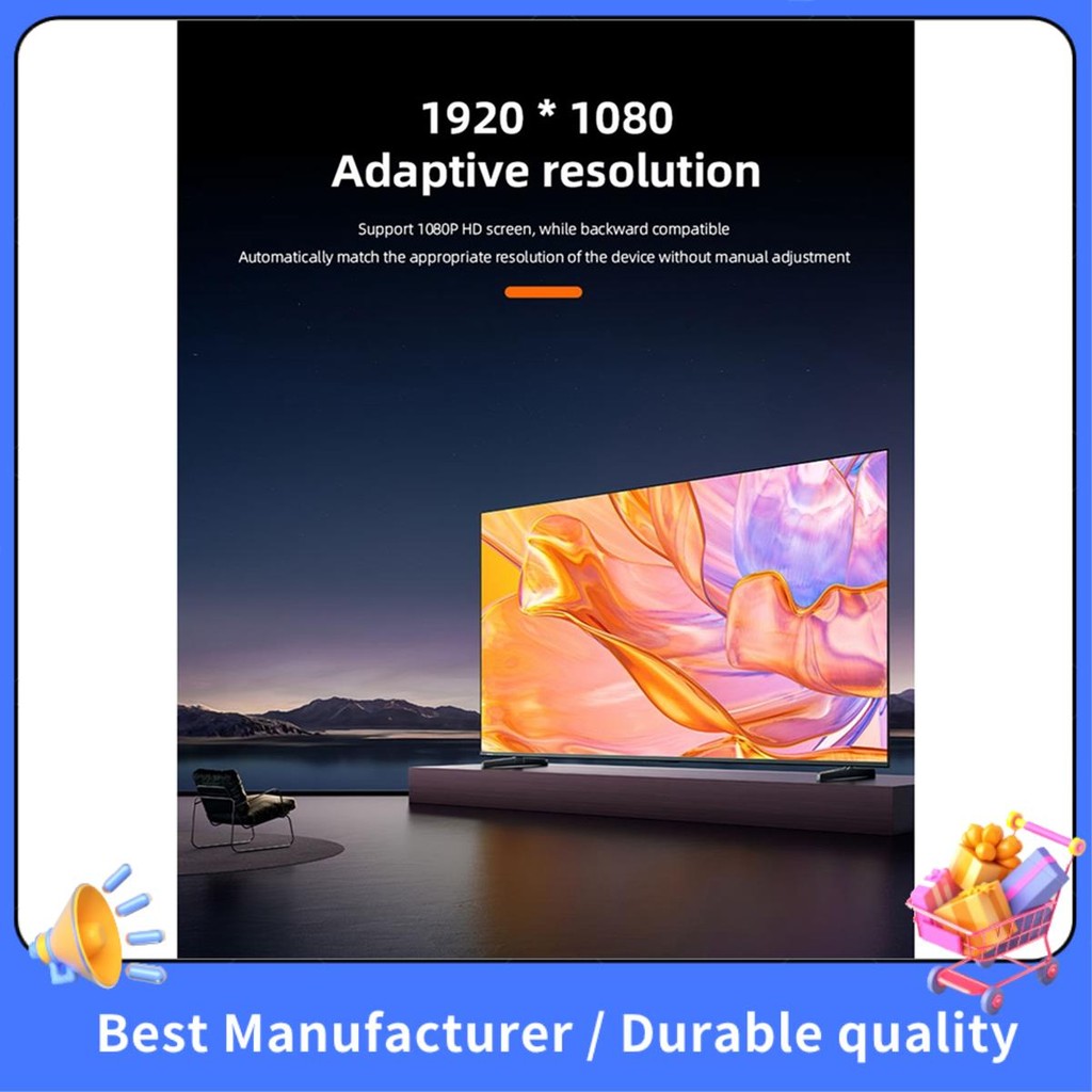 KVM Switch VGA + -Công tắc KVM 1080P tương thích với cổng USB 2.0 cho 2 máy chủ Chuột chia sẻ Màn hình Keyboad Dễ sử dụng
