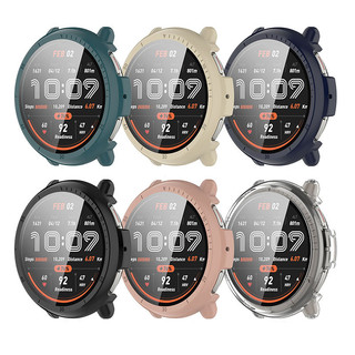 Ốp Đồng Hồ Cho Huami Amazfit Active 2 Kính Cường Lực Bảo Vệ Màn Hình Bảo Vệ Cứng Toàn Diện